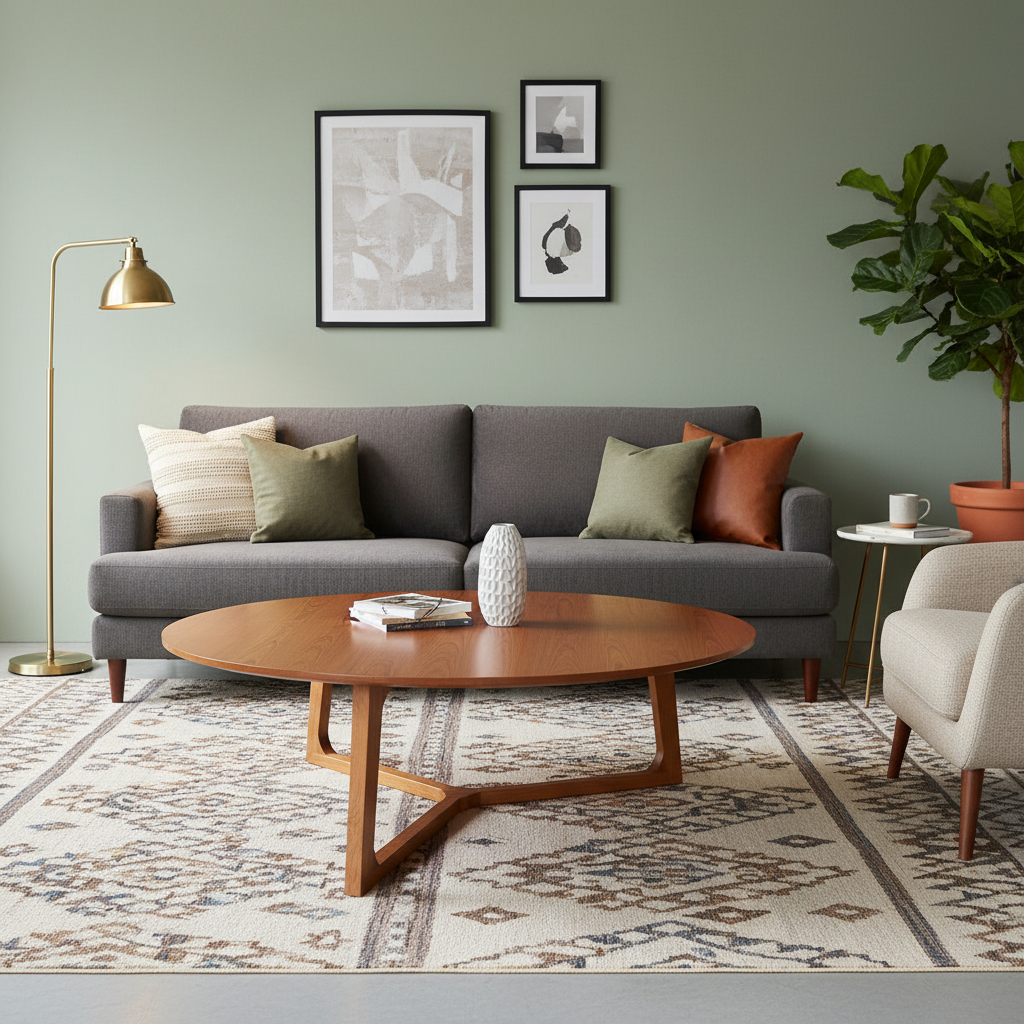 Ramberg Round Coffee Table (raw)