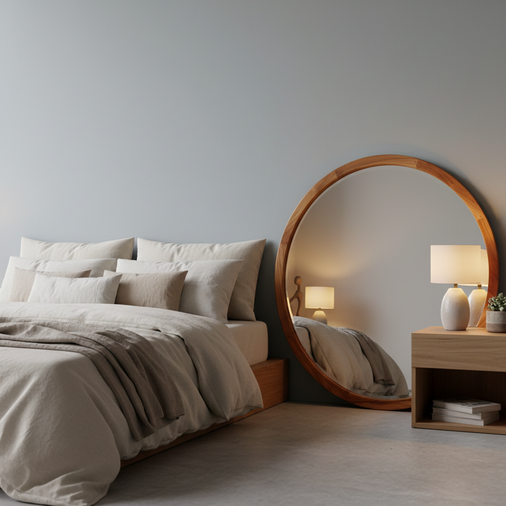Large Round Mirror