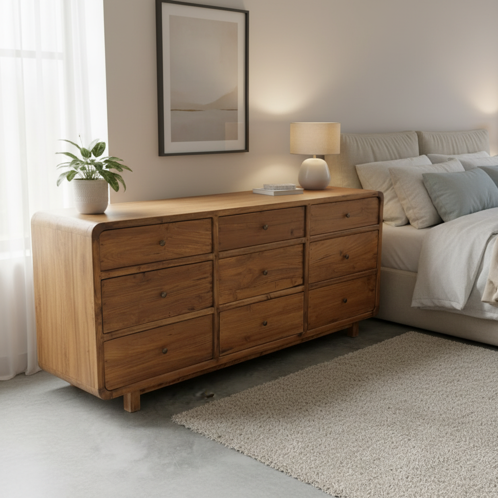Rustic Dresser (180cm) Type 1