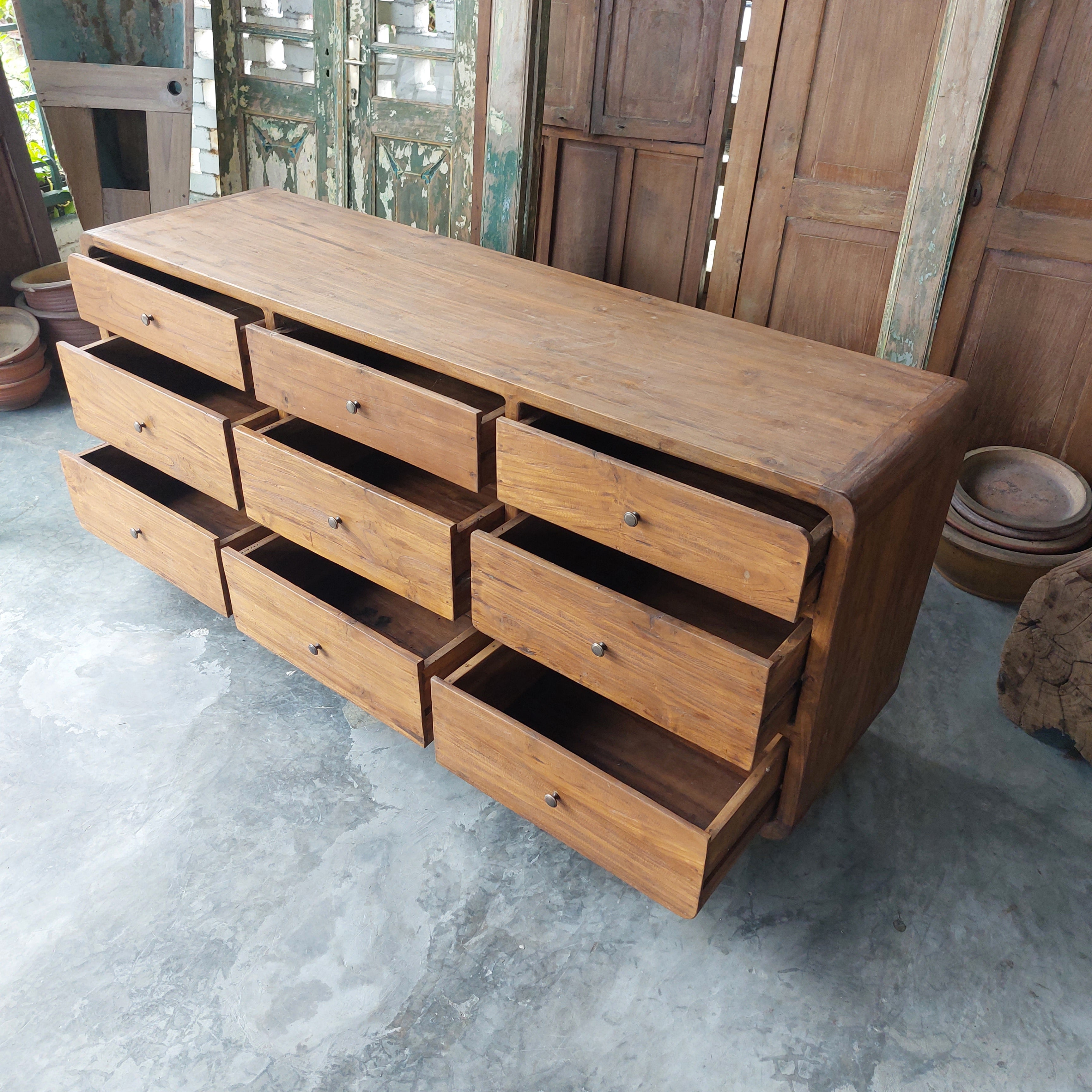 Rustic Dresser (180cm) Type 1
