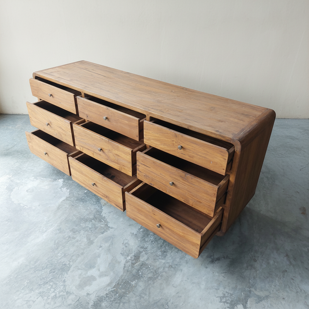 Rustic Dresser (180cm) Type 1