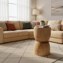 Load image into Gallery viewer, Hourglass Stool/Plinth
