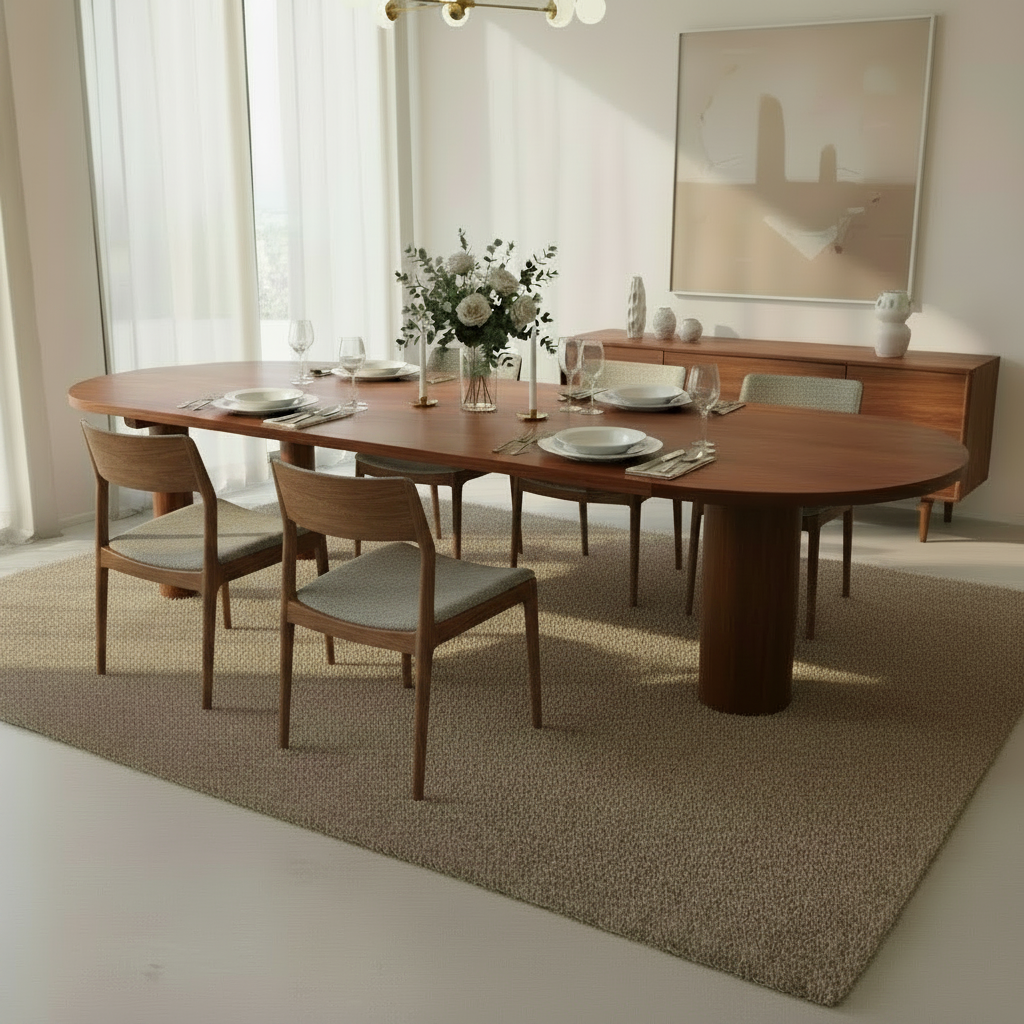 Custom Oval Dining Table