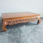 Vintage Teak Opium Bed Coffee Table #1 (pre-owned)