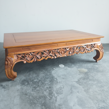 Load image into Gallery viewer, Vintage Teak Opium Bed Coffee Table #1 (pre-owned)
