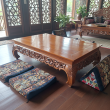 Load image into Gallery viewer, Vintage Teak Opium Bed Coffee Table #1 (pre-owned)
