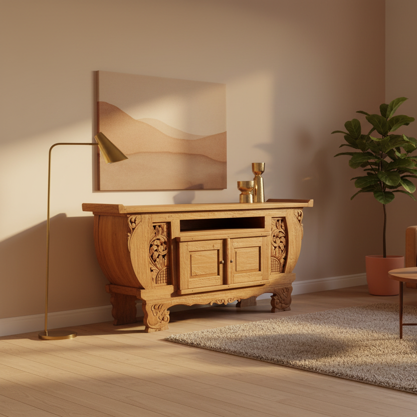Carved Sideboard (180cm)