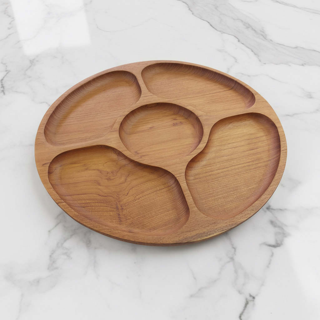 Round Serving Plate