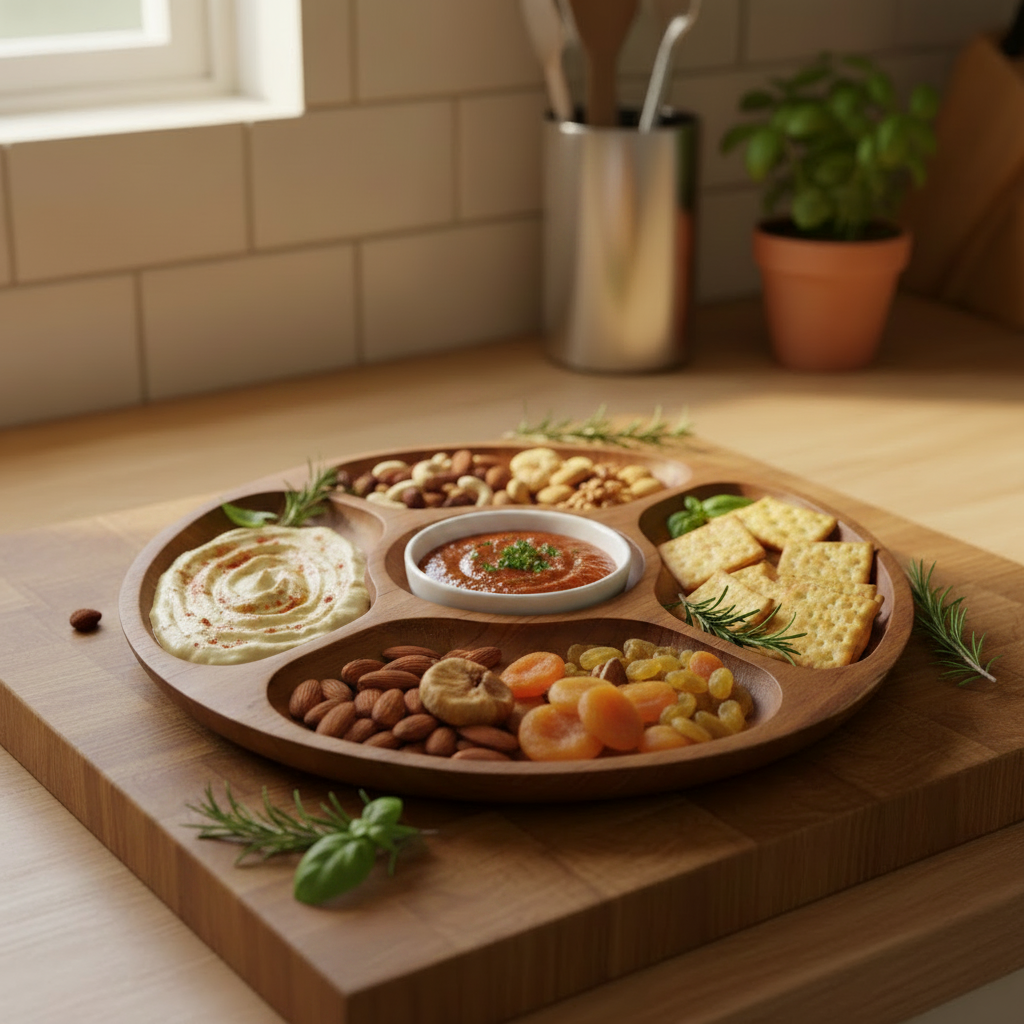 Round Serving Plate
