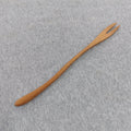 Teak Long Fruit Fork