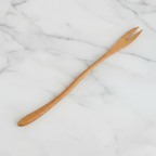 Teak Long Fruit Fork