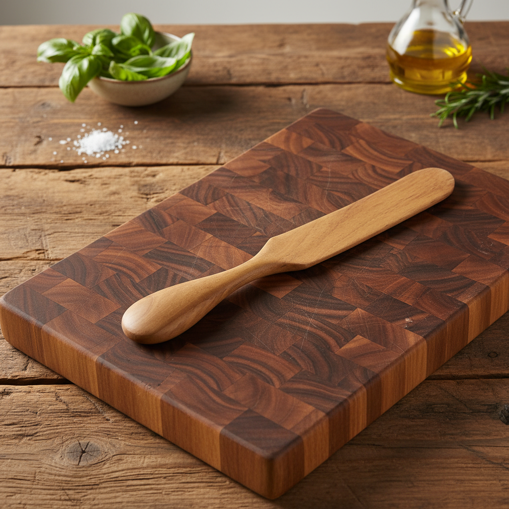 Teak Butter Knife #1