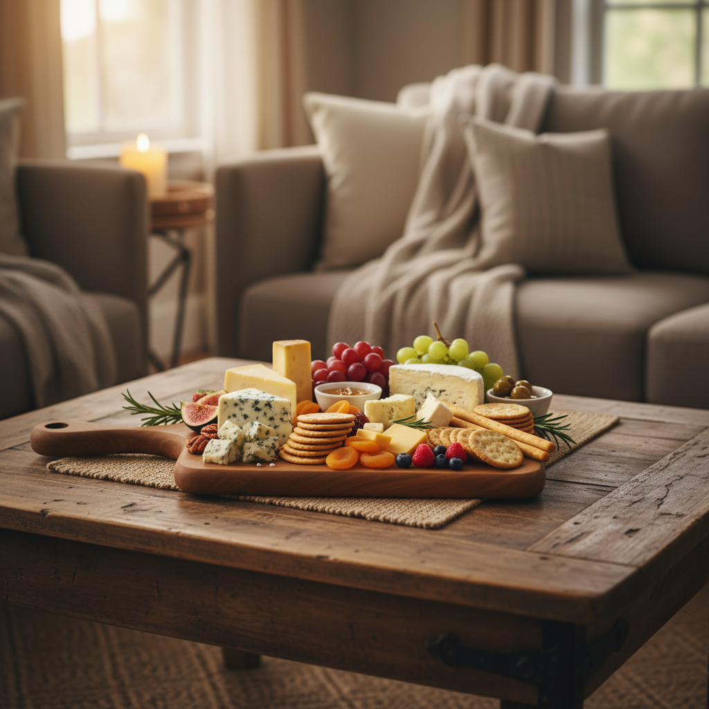 Square Serving Board
