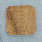 Square Teak Plate