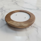 Teak Bowl Candle (24hr burn)