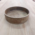 Teak Cylinder Bowl