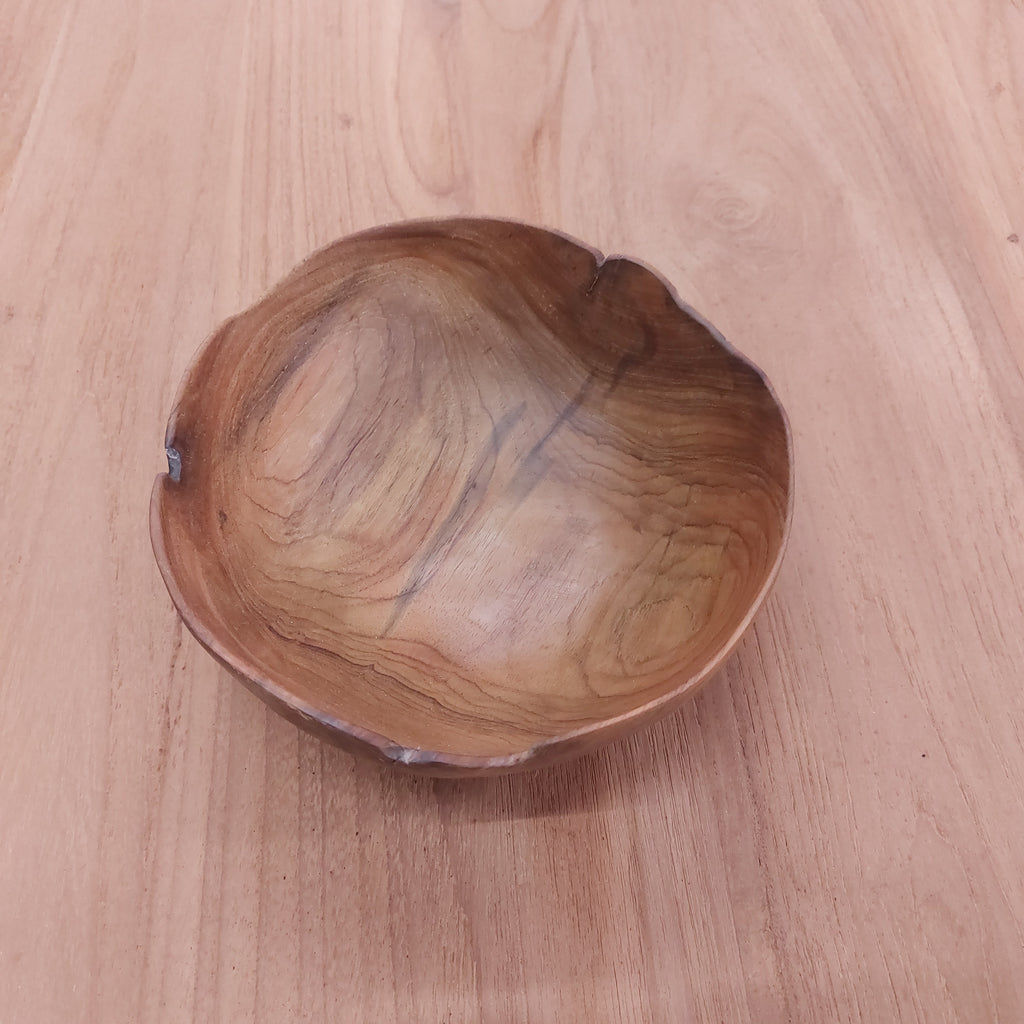 Live Edge Teak Bowls (thin)