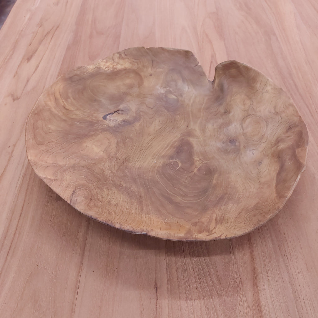 Live Edge Teak Bowls (thin)