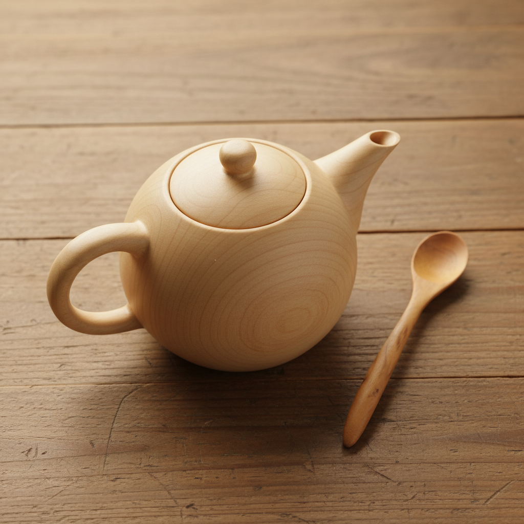 Teak Tea Spoon #1