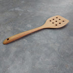 Teak Strainer Spatula #1