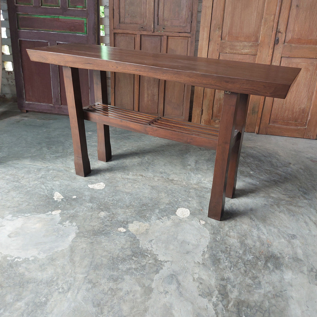 Teak Entry Console