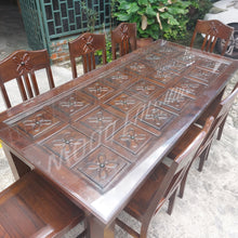 Load image into Gallery viewer, Solid Teak Dining Set (8 seater)
