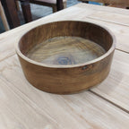 Teak Cylinder Bowls (set of 3)