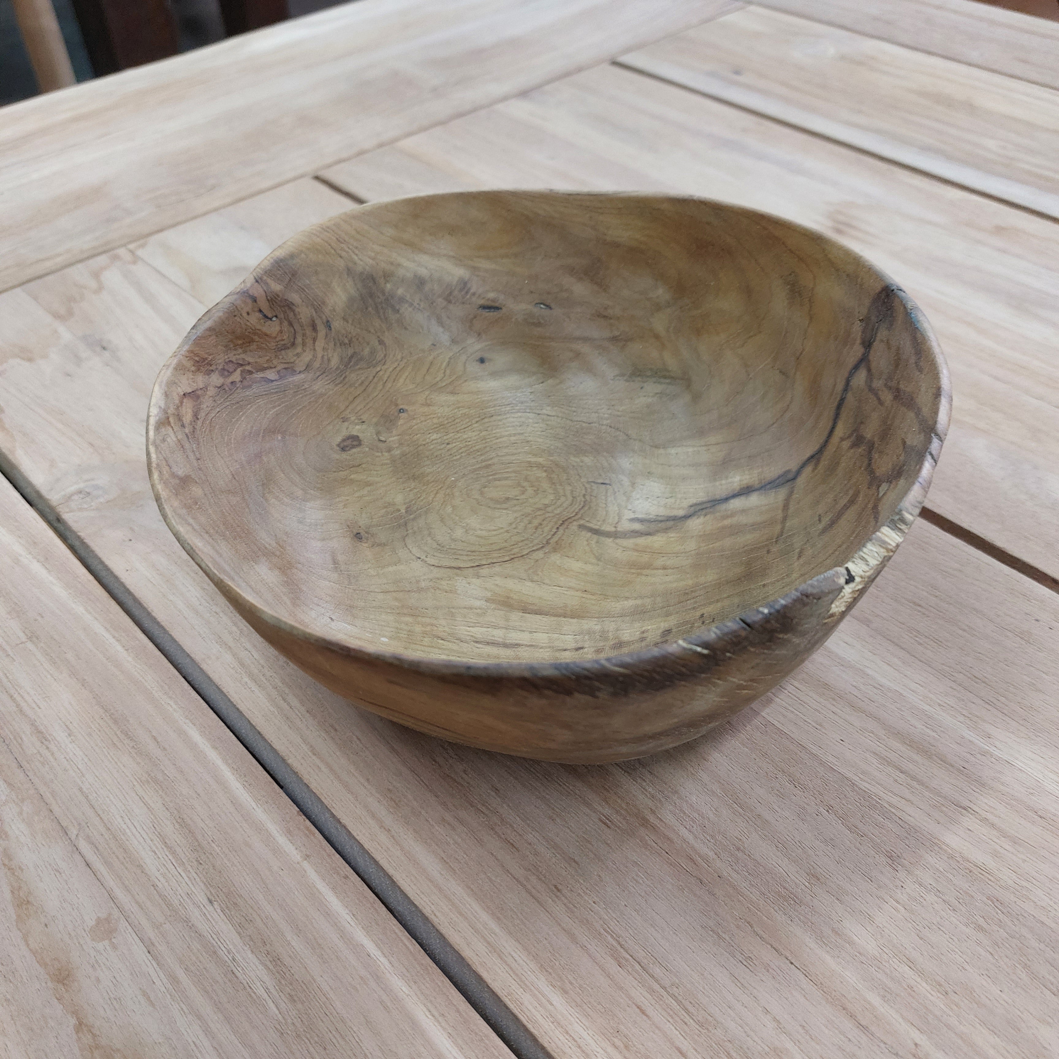 Live Edge Teak Bowls (set of 4)