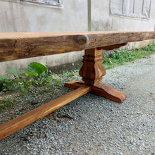 Load image into Gallery viewer, Live Edge Teak Dining Table
