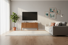 Load image into Gallery viewer, Rustic Mid-Century TV Console
