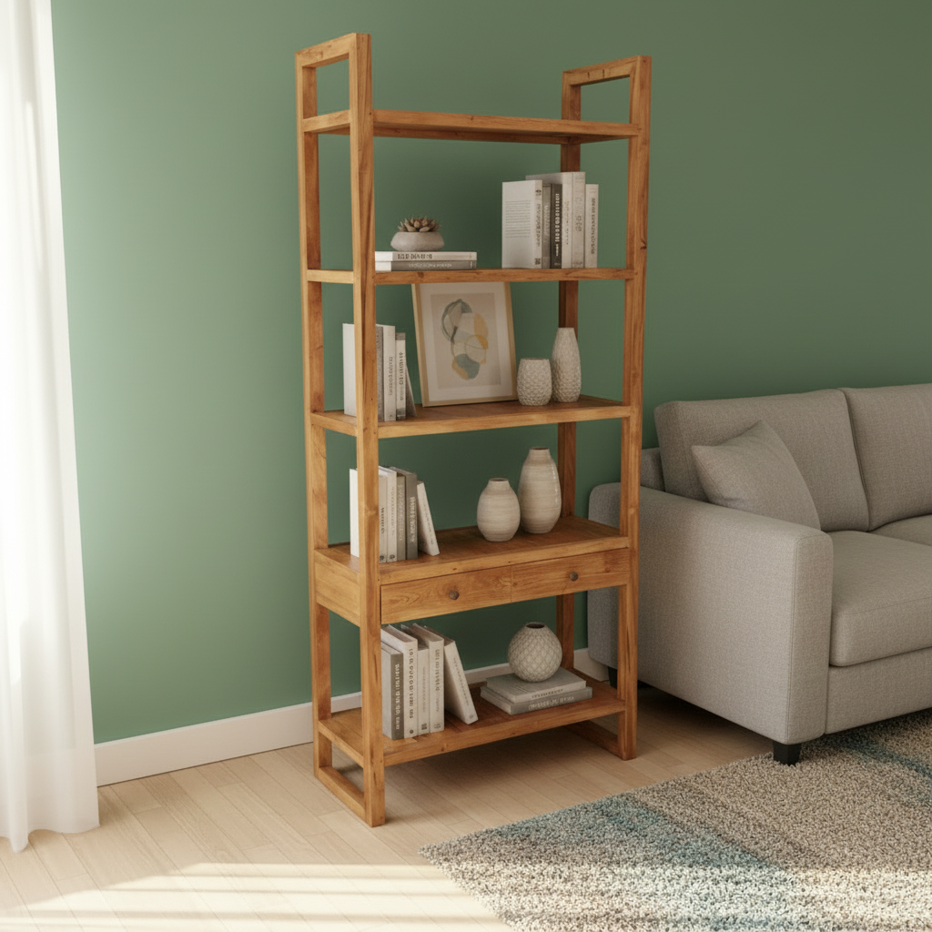 Rustic Shelf Unit (80Wx195H)