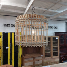 Load image into Gallery viewer, Bamboo Basket Light Shade
