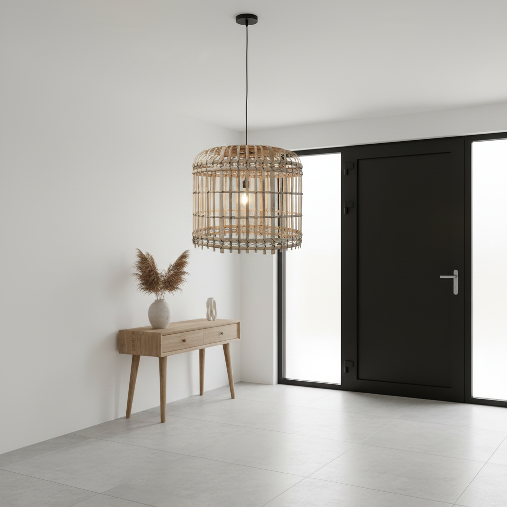 Bamboo Basket Light Shade