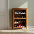 Noosa Shoe Cabinet/Rack (varnished)