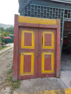 Vintage Doors with Frame #4 (pre-owned/un-restored)