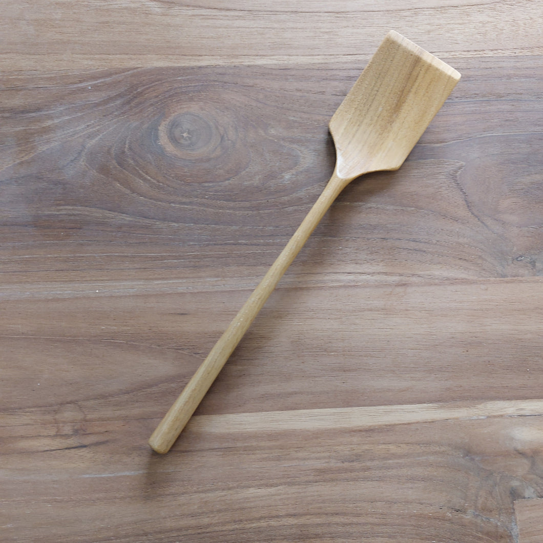 Teak Flipping Spatula #2