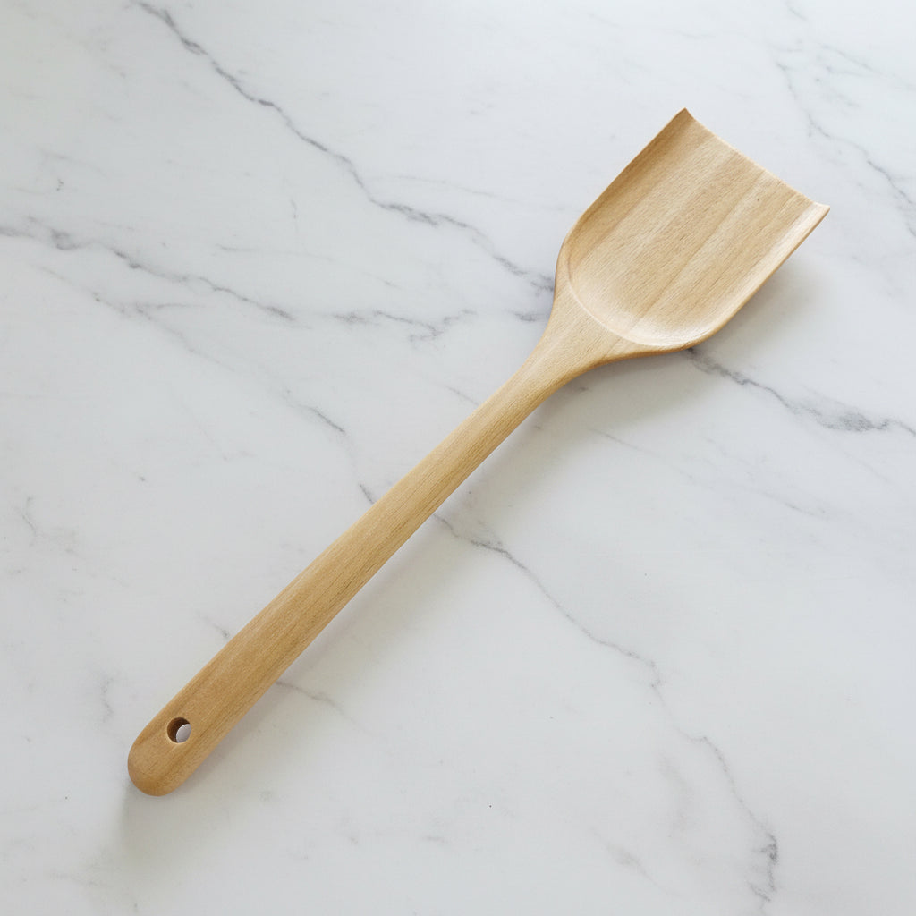Teak Flipping Spatula #1