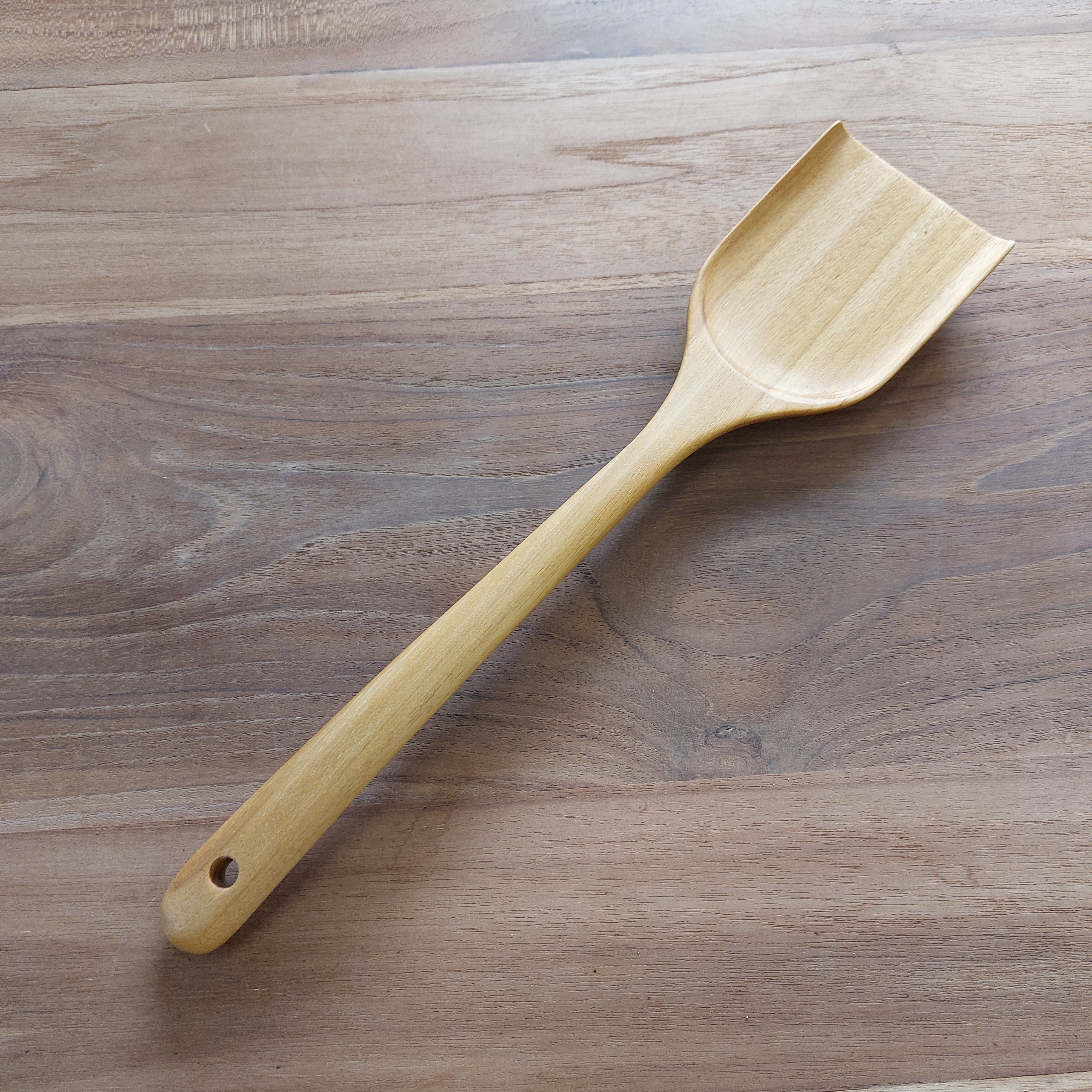 Teak Flipping Spatula #1
