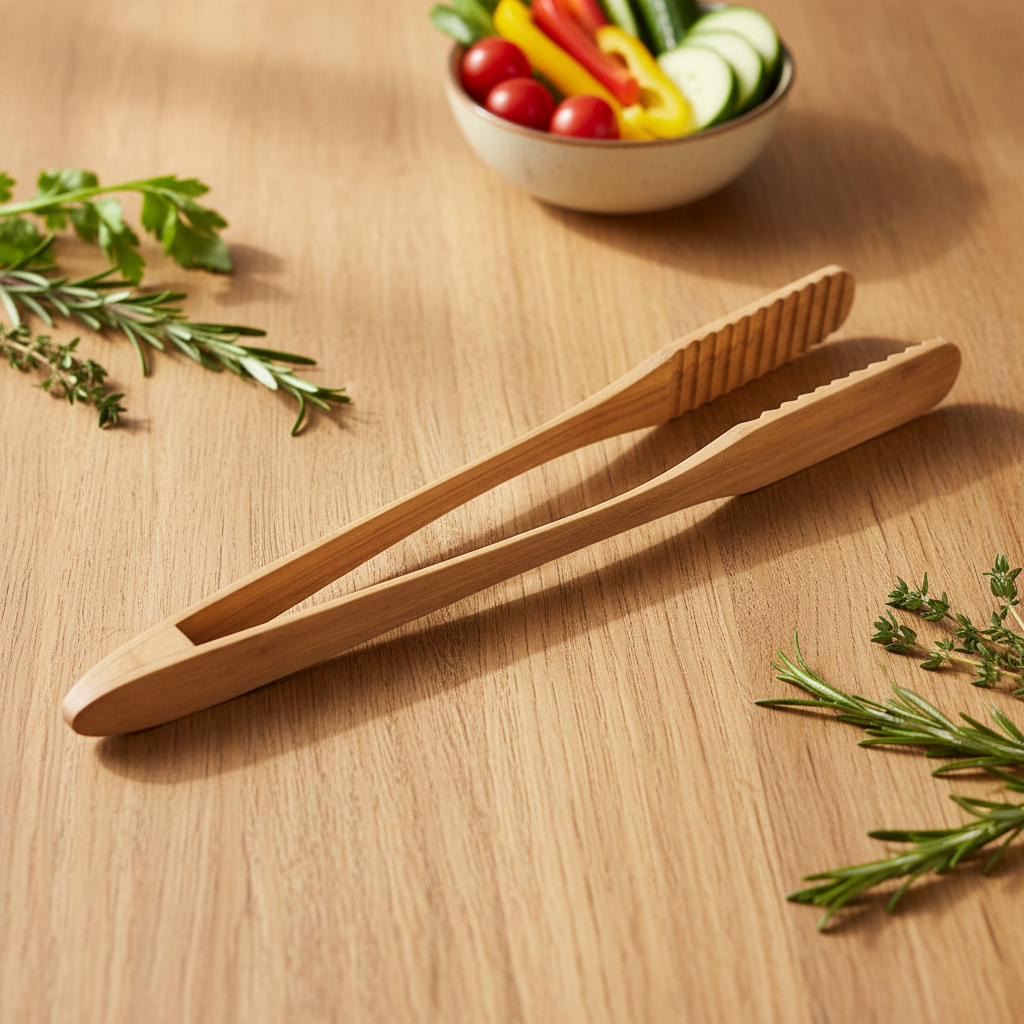 Teak Tongs #2