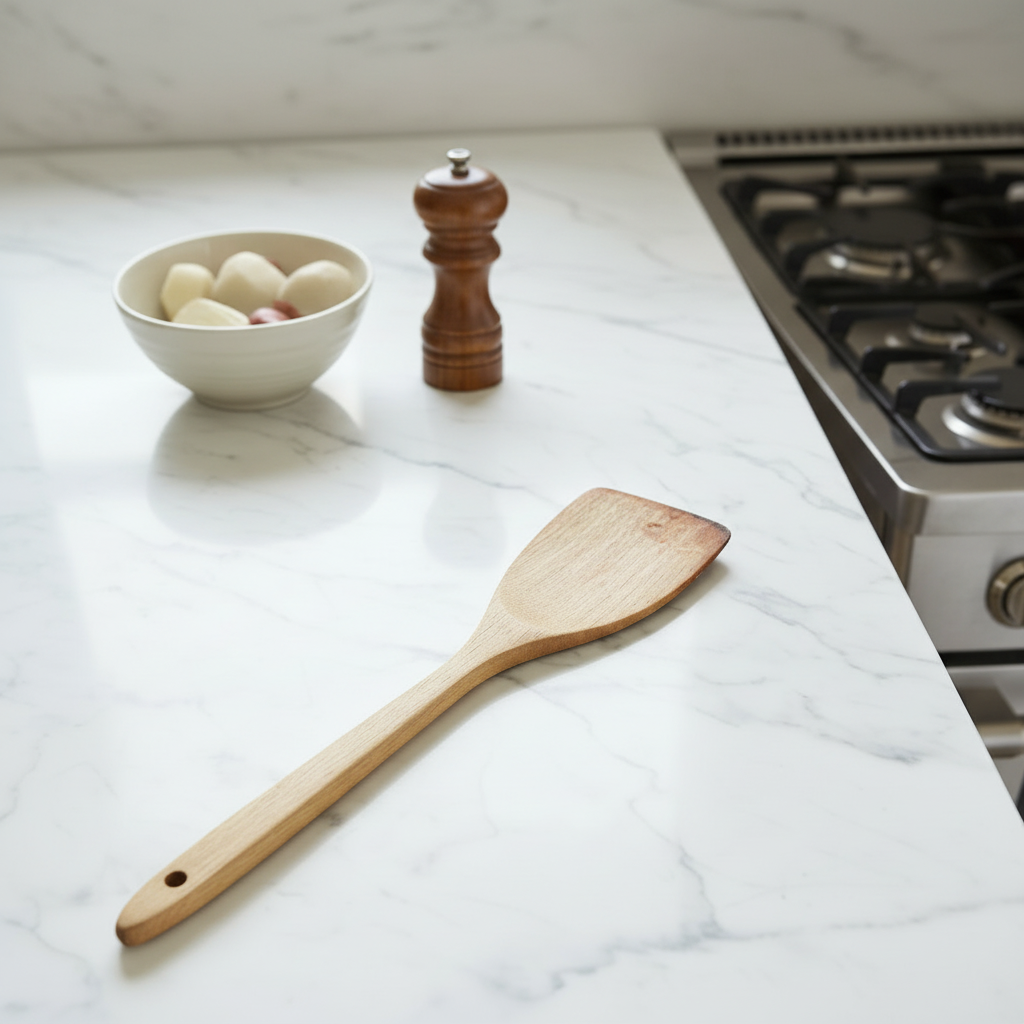 Teak Flipping Spatula #6
