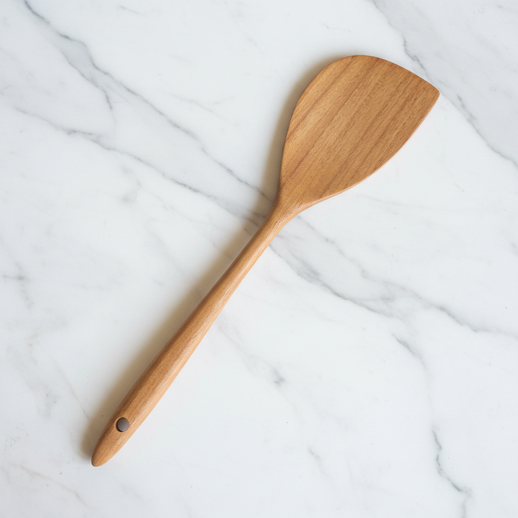 Teak Flipping Spatula #8