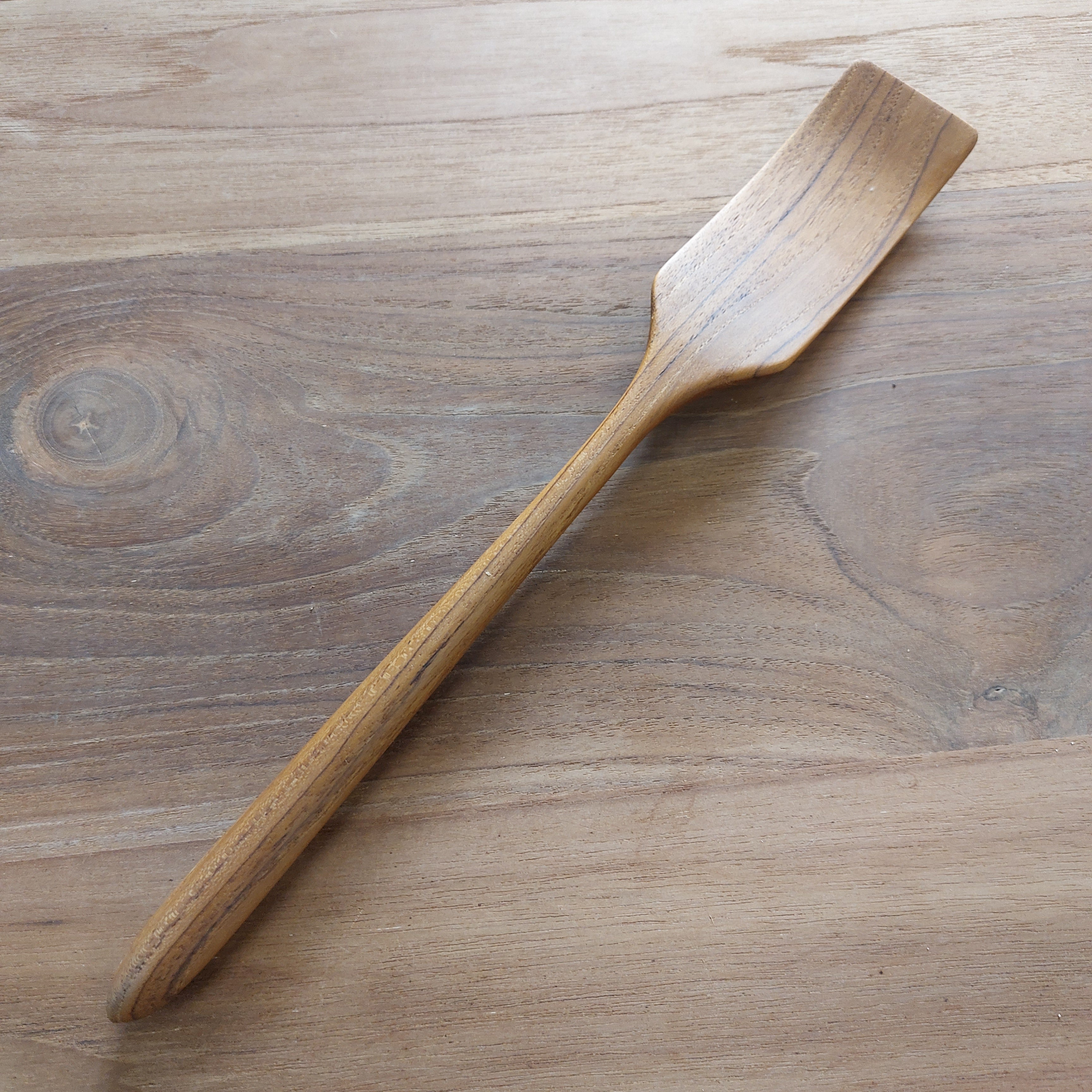 Teak Narrow Spatula #3