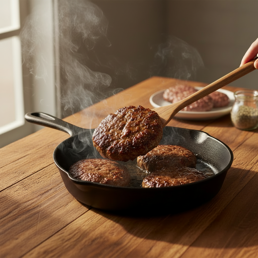 Teak Narrow Spatula #3