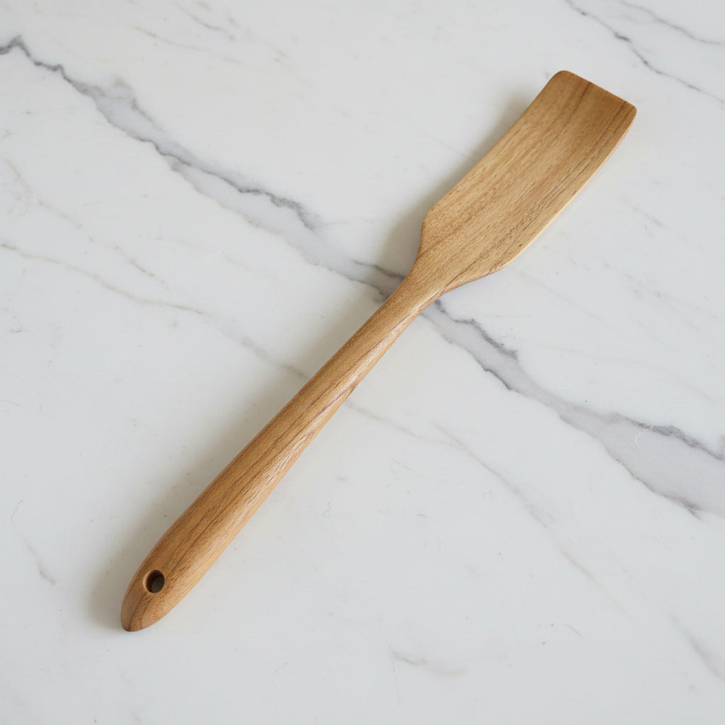 Teak Narrow Spatula #2