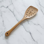 Teak Strainer Spatula #2