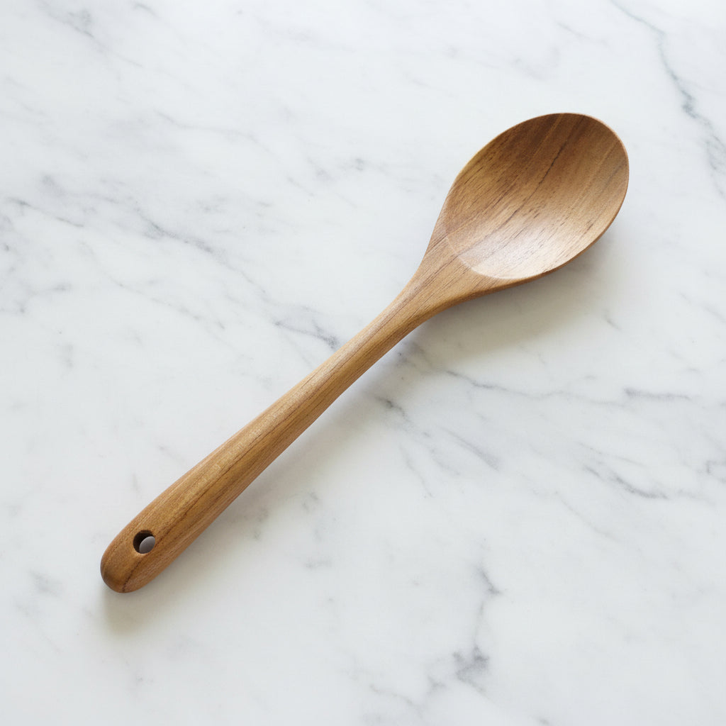 Teak Serving Spoon #1