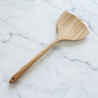 Teak Wide Spatula #1