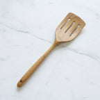 Teak Slotted Spatula #1