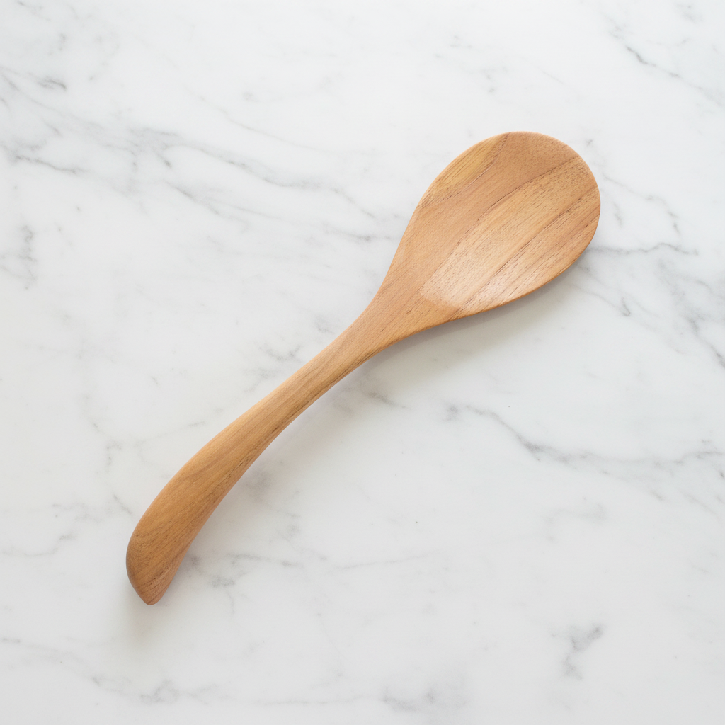 Teak Rice Ladle #1