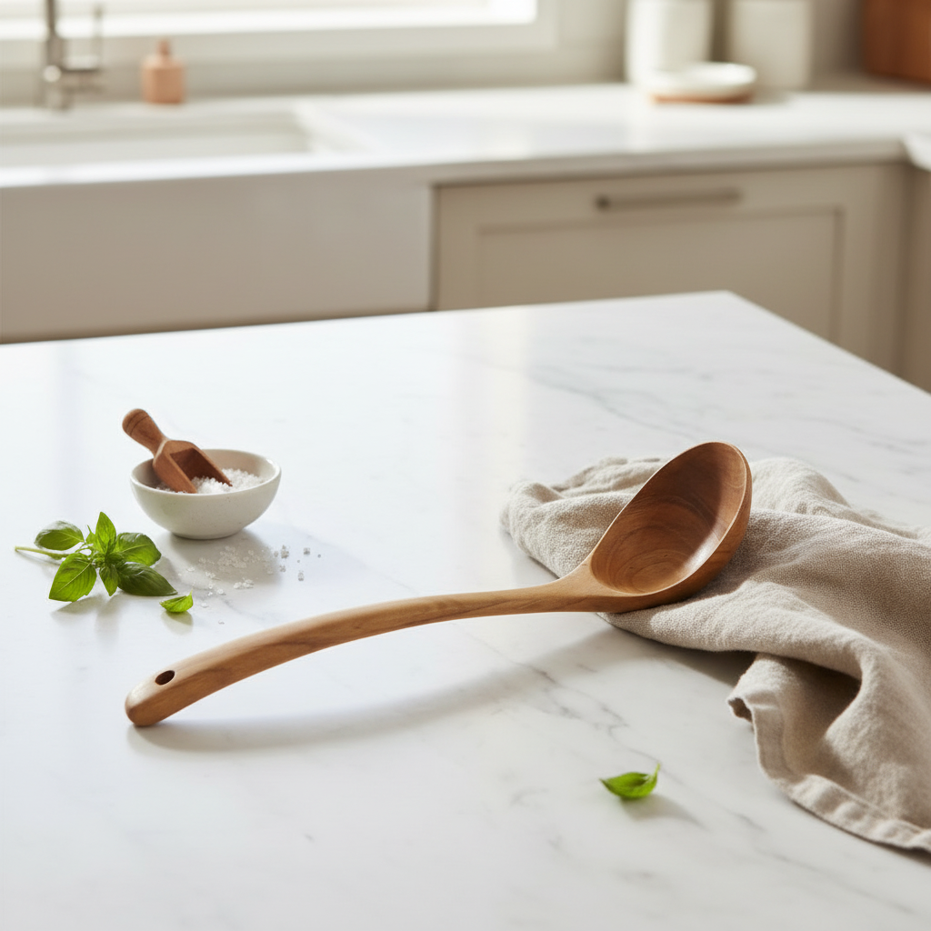Teak Ladle #1